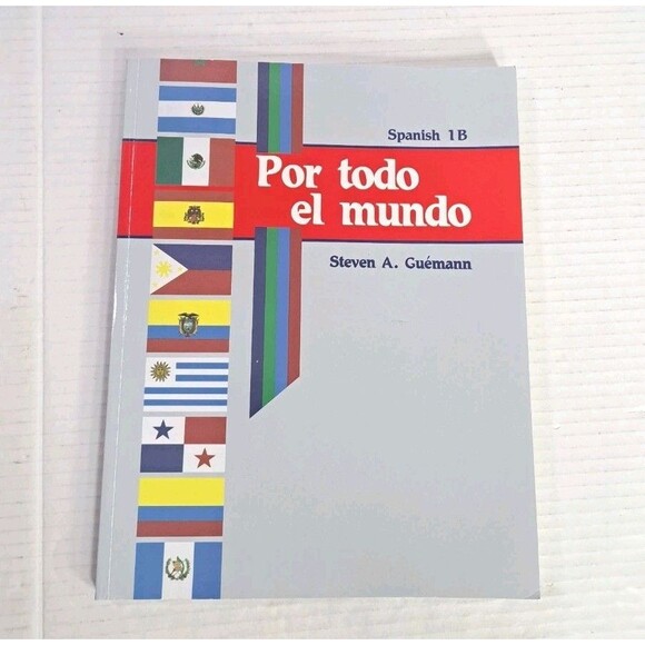A Beka Spanish 1B Student Text “Por todo el mundo” Paperback Grades  9–12 ABeka - Picture 1 of 3